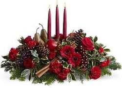 Christmas Table Decorations With Candles