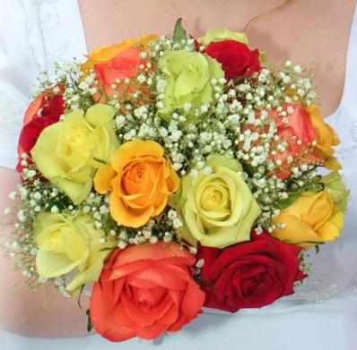 Rose wedding Bouquet