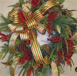Ribbons and Bows Xmas Wreaths